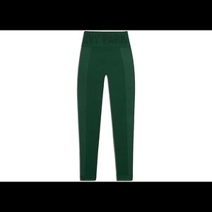 Adidas x Ivy Park circular knit tights.